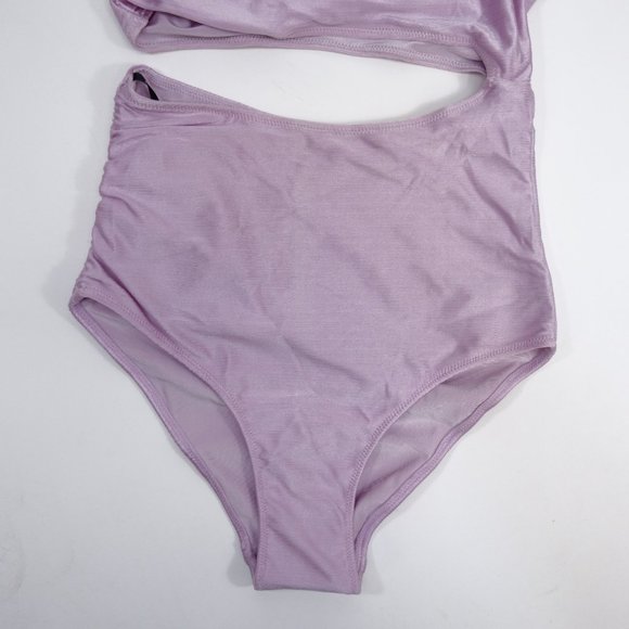 MINKPINK Women's Arabella Asymmetrical One Piece Swimsuit Swimwear Med - L - Picture 11 of 16